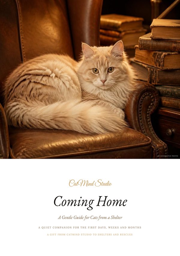 Cover: Coming Home – when a cat from a shelter moves in with you